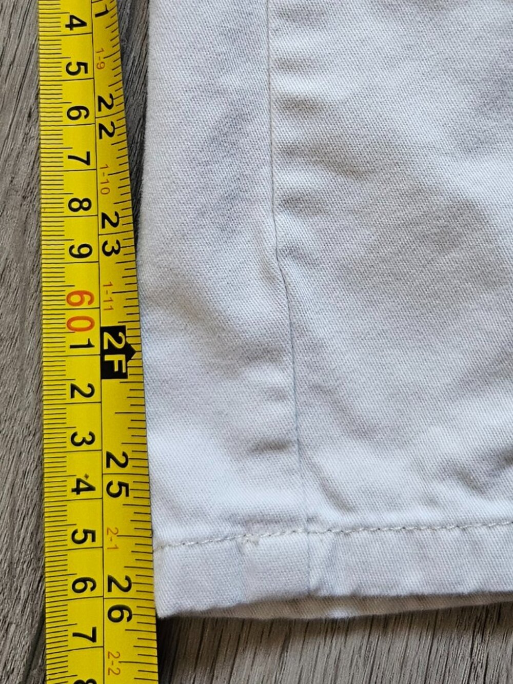 Aritzia Wilfred Free Womens Size 6 Off White Pleated Cotton Chino Pants Bone 6 - Picture 9 of 10